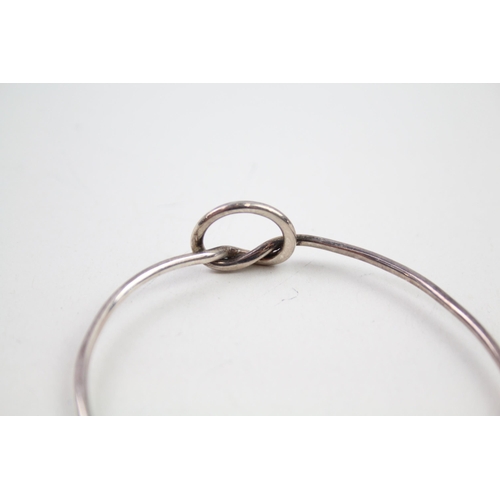 2128 - A Georg Jensen silver bangle - approx. gross weight 9g