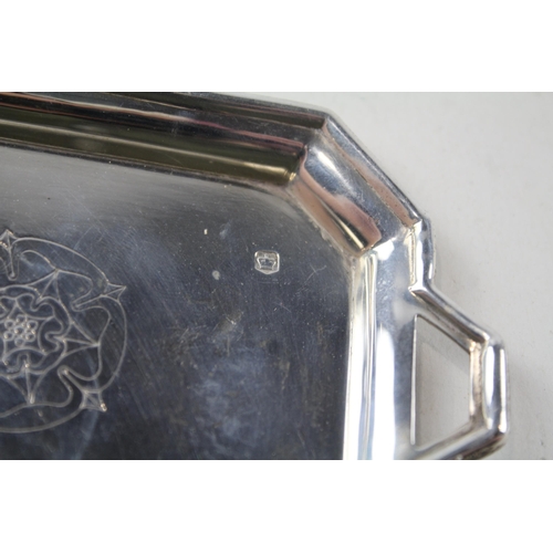 2234 - A Cooper Brothers & Sons hallmarked Sheffield sterling silver pin dish - approx. gross weight 50g