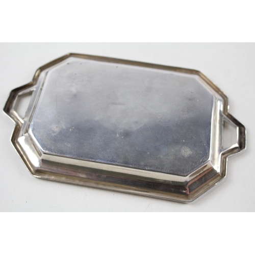 2234 - A Cooper Brothers & Sons hallmarked Sheffield sterling silver pin dish - approx. gross weight 50g