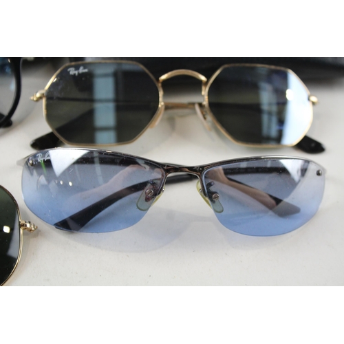 2314 - Four pairs of cased Ray-Ban sunglasses