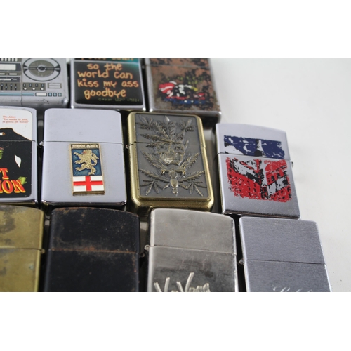 2329 - A collection of cigarette lighters to include Kingsway, Ronson, Star etc.