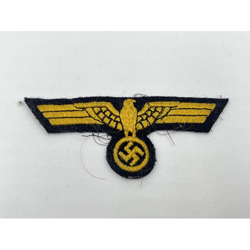 2300 - A WWII German Kriegsmarine cloth patch