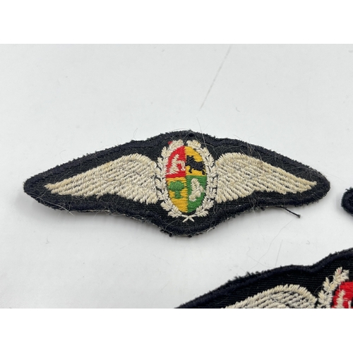 2303 - Three South African Air Force Pilot Wings