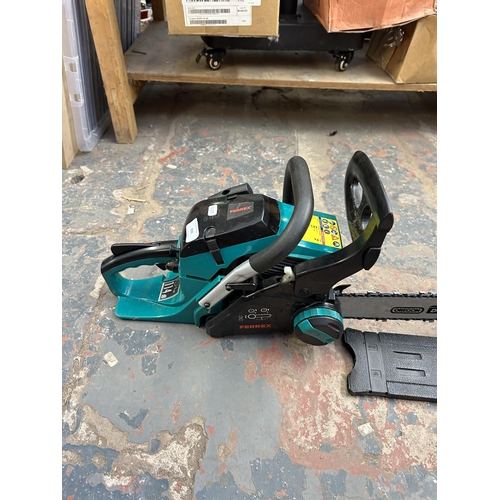 899 - A Ferrex petrol chainsaw