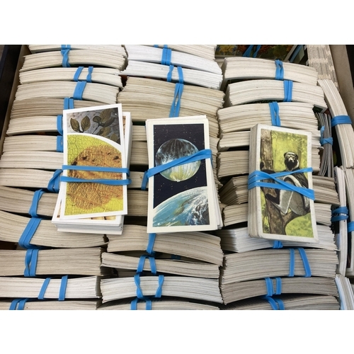 580 - A collection of picture cards to include olympic challenge 1992 the language of tea, vanishing wildl... 