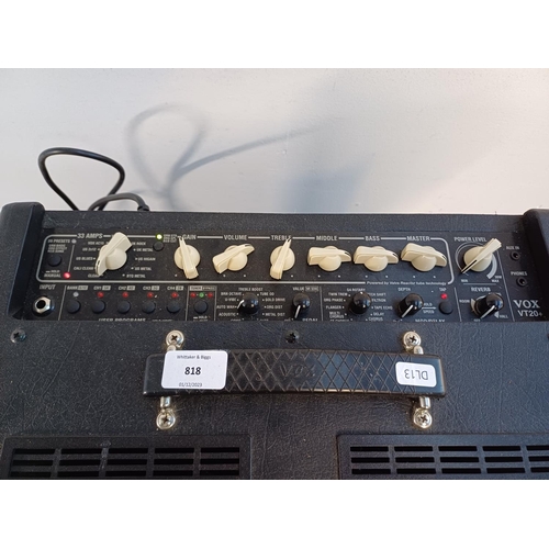 818 - A Vox Valvetronix VT20+ modelling guitar amp with built-in effects