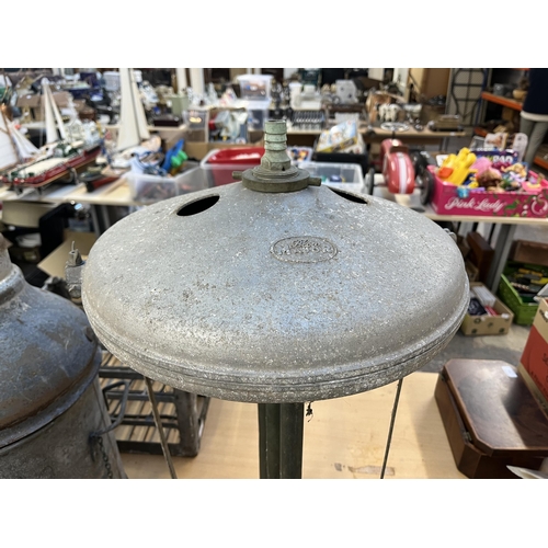 978 - A vintage Blow Major galvanized milk churn cooler - approx. 77cm high