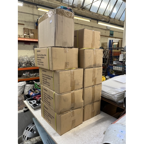 934 - Ten boxes containing approx. 240 rolls of 50mm x 90mtr drywall scrim