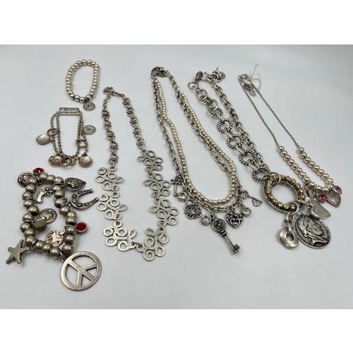 2103 - A collection of signed Bibi jewellery