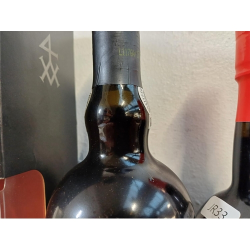 806 - Three bottles of Port, one boxed 1998 Taylor's LBV, one Dow's Trademark Finest Reserve and one Fletc... 