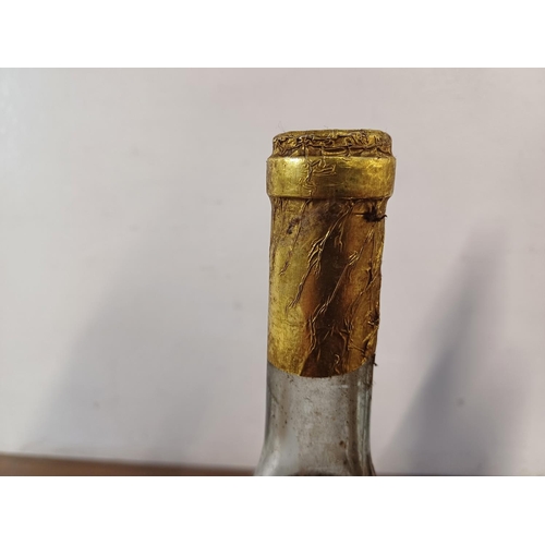 808 - Two bottles, one Taylor's Port and one 50cl 1963 Muskotály Aszú 5 Puttonyos Tokaji sweet white wine