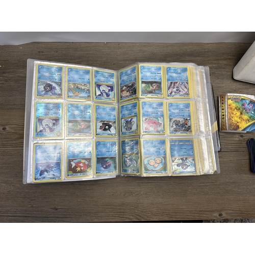 587 - A collection of Pokémon trading cards