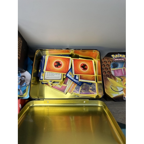 590 - A collection of Pokémon trading cards