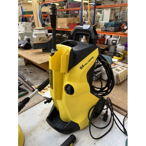 1163 - A Kärcher K4 full control 240v pressure washer