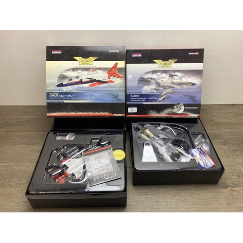 310 - Two boxed Corgi The Aviation Archive limited edition 1:72 scale die-cast models, AA33613 Panavia Tor... 