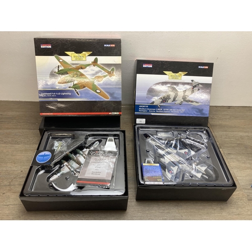 311 - Two boxed Corgi The Aviation Archive limited edition 1:72 scale die-cast models, AA34110 Blackburn B... 