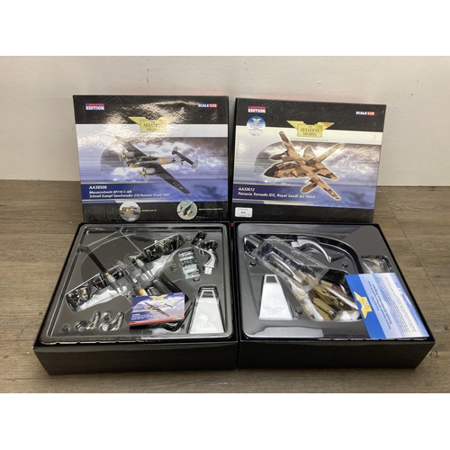 312 - Two boxed Corgi The Aviation Archive limited edition 1:72 scale die-cast models, AA33612 Panavia Tor... 