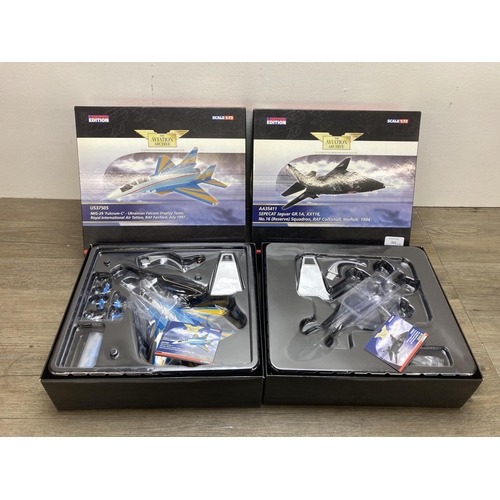 315 - Two boxed Corgi The Aviation Archive limited edition 1:72 scale die-cast models, AA35411 and US37505