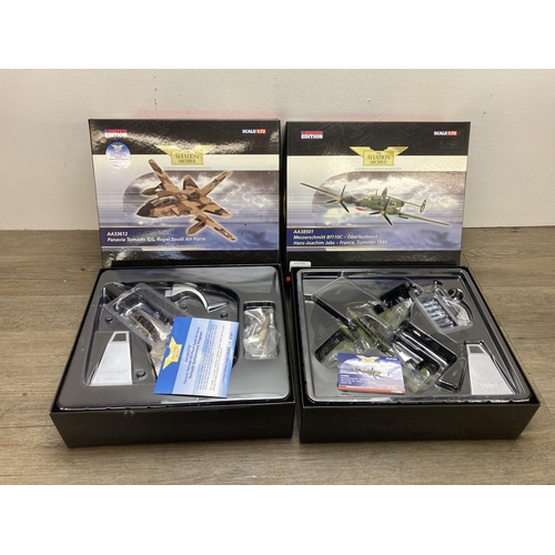 316 - Two boxed Corgi The Aviation Archive limited edition 1:72 scale die-cast models, AA38501 and AA33612