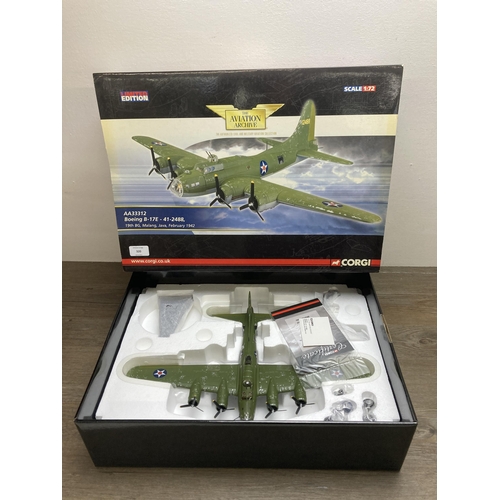 320 - A boxed Corgi The Aviation Archive limited edition Boeing B-17E - 41-2488 1:72 scale die-cast model ... 