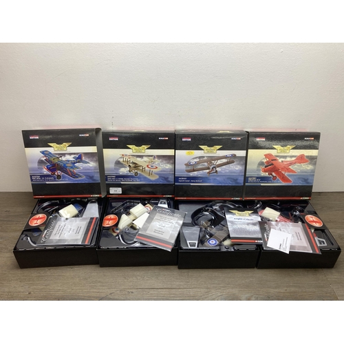 328 - Four boxed Corgi The Aviation Archive limited edition 1:48 scale die-cast models, AA37902, AA38101, ... 