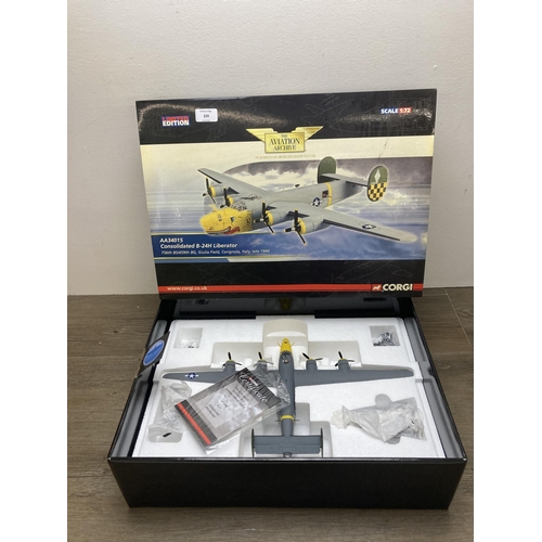 329 - A boxed Corgi The Aviation Archive limited edition Consolidated  B-24H Liberator 1:72 scale die-cast... 