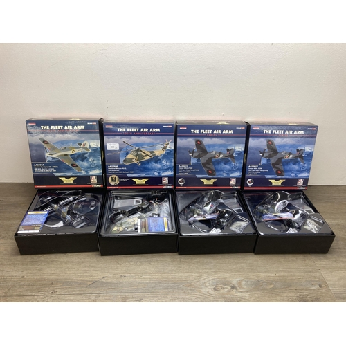 333 - Four boxed Corgi The Aviation Archive The Fleet Air Arm 1:72 scale die-cast models, AA37606, AA33015... 