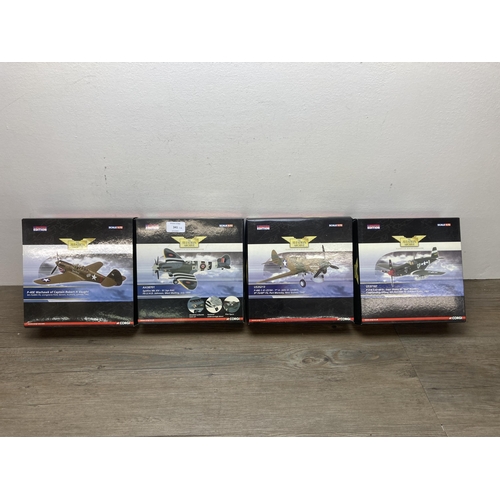 341 - Four boxed Corgi The Aviation Archive limited edition 1:72 scale die-cast models, AA38701, US35213, ... 