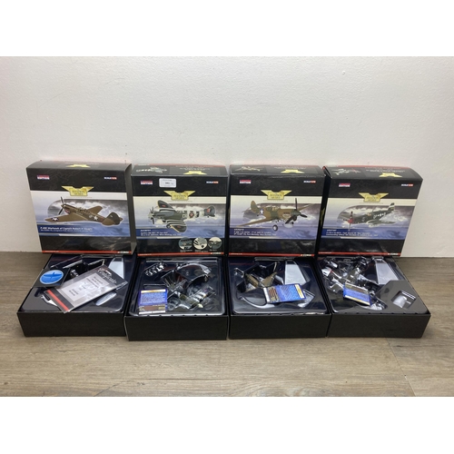 341 - Four boxed Corgi The Aviation Archive limited edition 1:72 scale die-cast models, AA38701, US35213, ... 