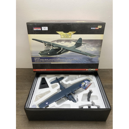 342 - A boxed Corgi The Aviation Archive limited edition PBY-5A Catalina (BuNo unknown) of Commander Air F... 