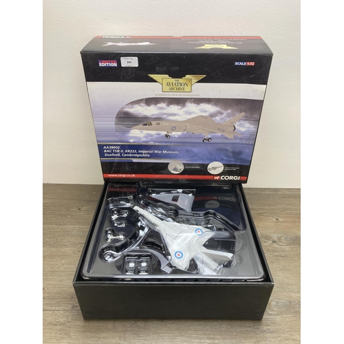 344 - A boxed Corgi The Aviation Archive limited edition BAC TSR-2 XR222 Imperial War Museum 1:72 scale di... 