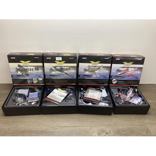 346 - Four boxed Corgi The Aviation Archive limited edition 1:72 scale die-cast models, AA32016, AA37403, ... 