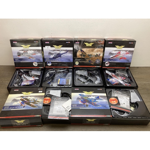 360 - Six boxed Corgi The Aviation Archive limited edition die-cast models, four 1:72 scale, AA39003, AA39... 