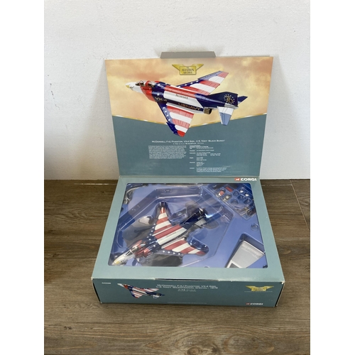 469 - Three boxed Corgi The Aviation Archive Military Air Power 1:72 scale die-cast models, AA33205, AA332... 