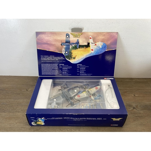 479 - Three boxed Corgi The Aviation Archive World War II limited edition 1:72 scale die-cast model sets, ... 