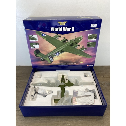 481 - A boxed Corgi The Aviation Archive World War II War In The Pacific limited edition Consolidated B-24... 