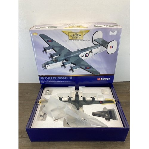 483 - A boxed Corgi The Aviation Archive World War II Bombers On The Horizon limited edition Consolidated ... 