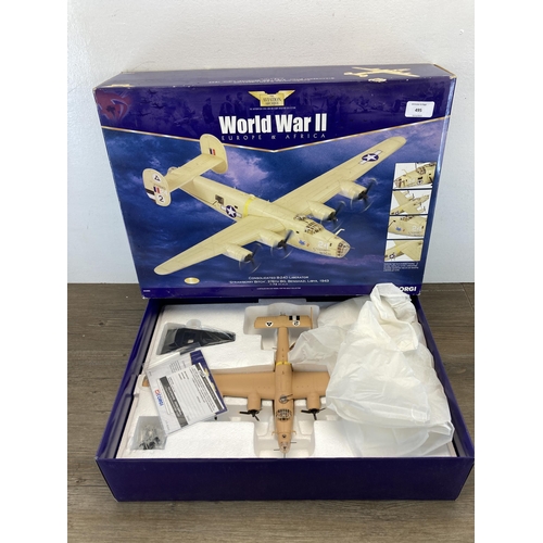 495 - A boxed Corgi The Aviation Archive World War II Europe & Africa limited edition Consolidated B-24D L... 