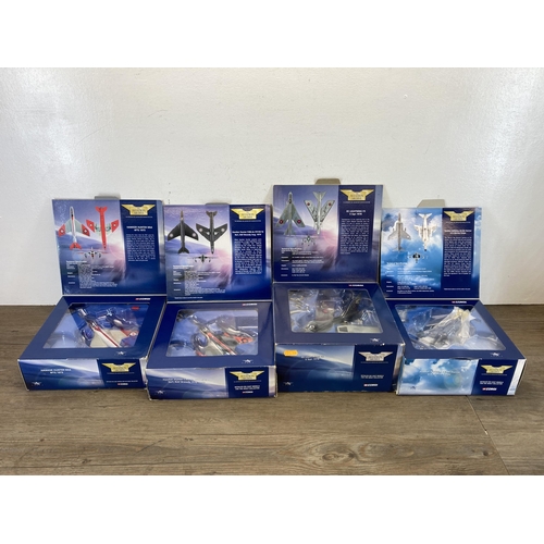 520 - Four boxed Corgi The Aviation Archive Jet Fighter Power limited edition 1:72 scale die-cast models, ... 