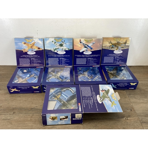 524 - Five boxed Corgi The Aviation Archive Europe & Africa limited edition 1:72 scale die-cast models, AA... 