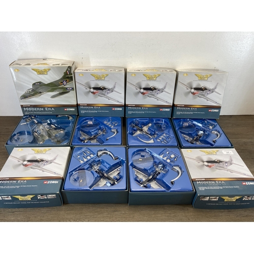 538 - Six boxed Corgi The Aviation Archive Modern Era Birth of The Modern Era limited edition 1:72 scale d... 