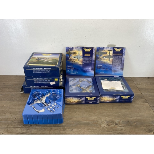 554 - Five boxed Corgi The Aviation Archive 1:72 scale die-cast models, three AA32204, AA32002 and 49204