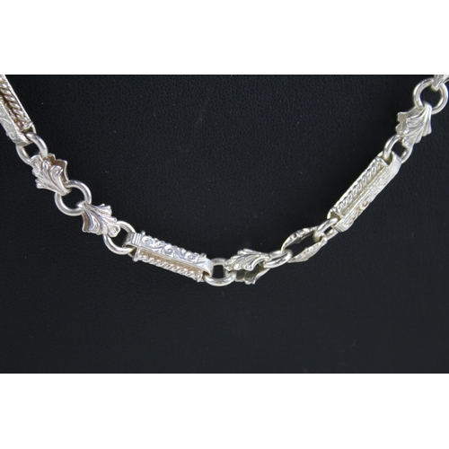 2092 - A .925 silver necklace - approx. gross weight 76g