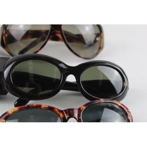 643 - Six pairs of sunglasses to include Armani, Fabris Lane, Rochas etc.