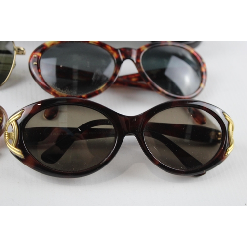 643 - Six pairs of sunglasses to include Armani, Fabris Lane, Rochas etc.