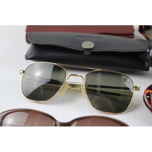 643 - Six pairs of sunglasses to include Armani, Fabris Lane, Rochas etc.