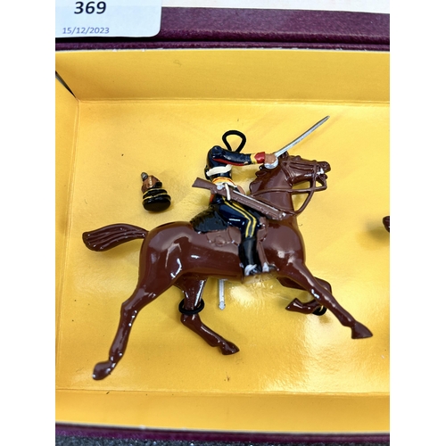 369 - A boxed Britains 3111 The Crimean War The Charge Of The Light Brigade The 4th Light Dragoons special... 