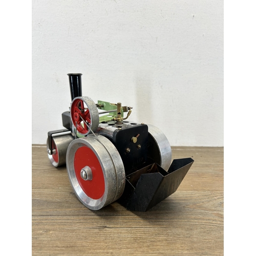 397 - A Mamod SR1 Steam Roller live steam model - approx. 18cm high x 14cm wide x 27cm deep