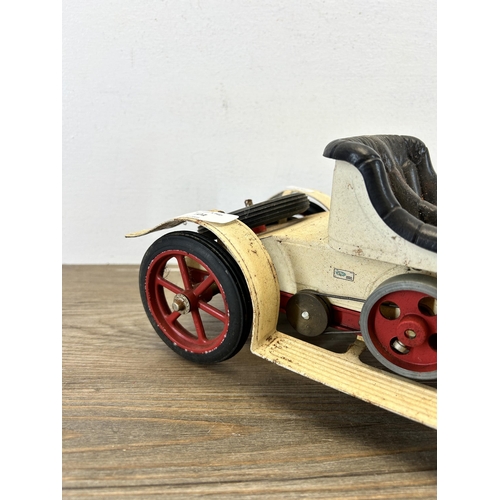 401 - A Mamod SA1 Roadster live steam model - approx. 14cm high x 16cm wide x 39cm deep