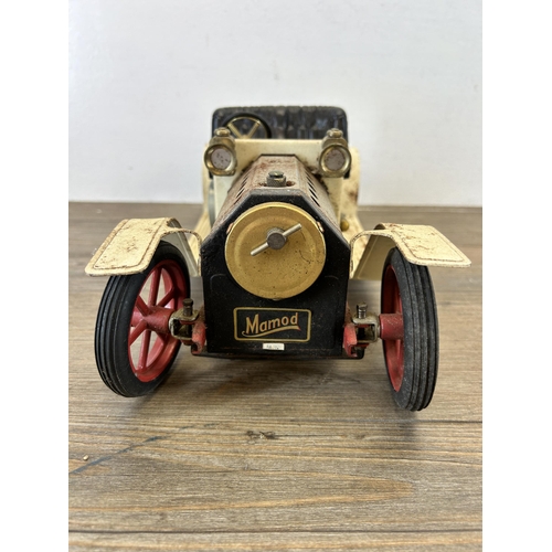 401 - A Mamod SA1 Roadster live steam model - approx. 14cm high x 16cm wide x 39cm deep